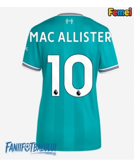 Liverpool Alexis Mac Allister #10 Tricou Fotbal Replică 2025-26 Femei Treilea